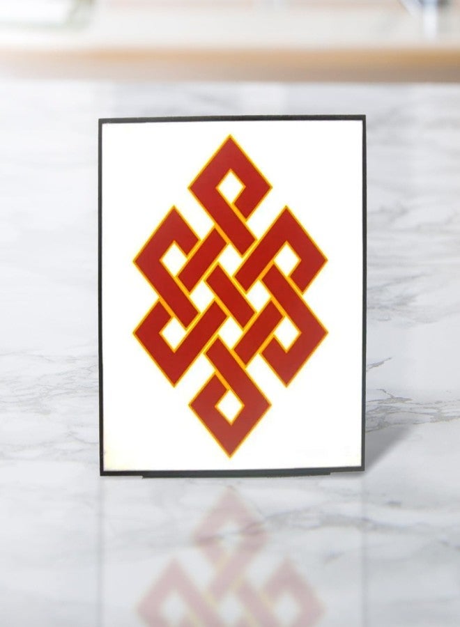 Plus Value Feng Shui Mystic Knot Frame, Knot that Knots Together the Past, Present, and Future - Image 1