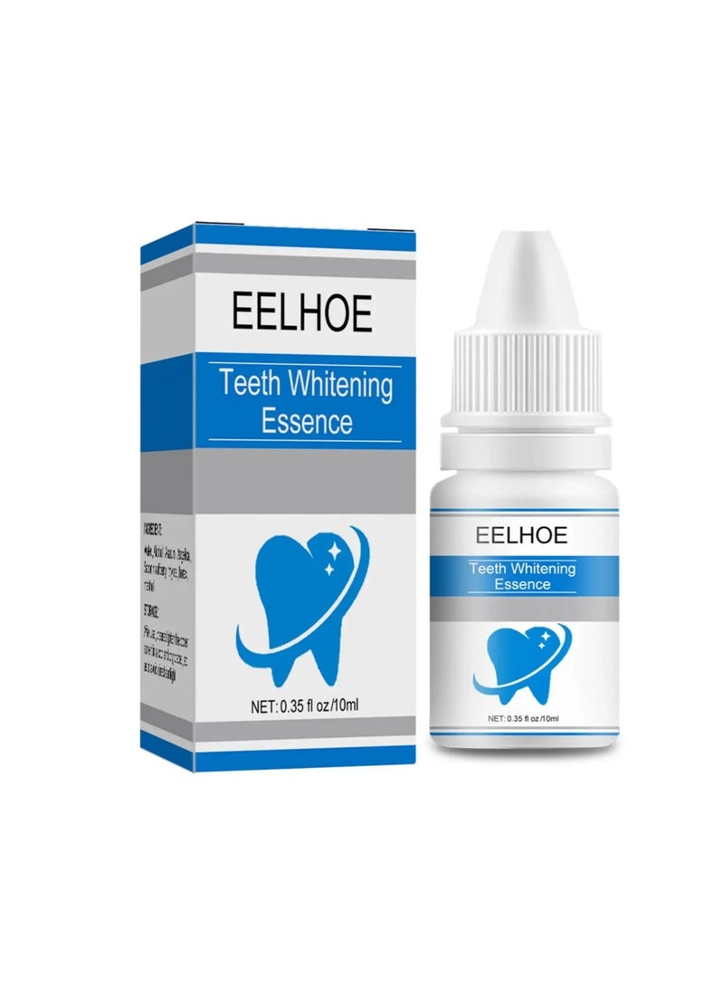 EELHOE Teeth Whitening Beauty Tooth Liquid, Easy To Use Daily Oral Care Solution, Teeth Whitening Bleaching Cleaning Serum, Gentle And Effective Oral Hygiene Essence For White Brightening Teeth, (1pc)  - Image 1