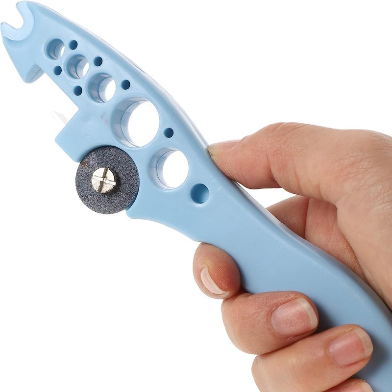 FEBLICH Ampule Cutter with 5 Extra Blade Vial Opener Ampoule Cutting Tool Pill Cutter for Small Pills Ampoule Cutter for Doctors Glass Bottle Cutter Suitable for Home Daily Or Medical Use - Image 5