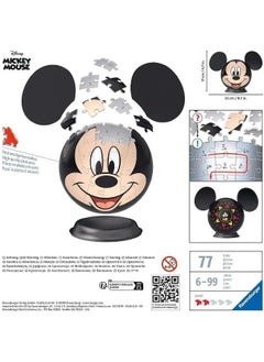 Ravensburger Ravensburger Disney Mickey Mouse 90th Anniversary Mickey 3D Puzzle (72 Pieces)  - Image 3