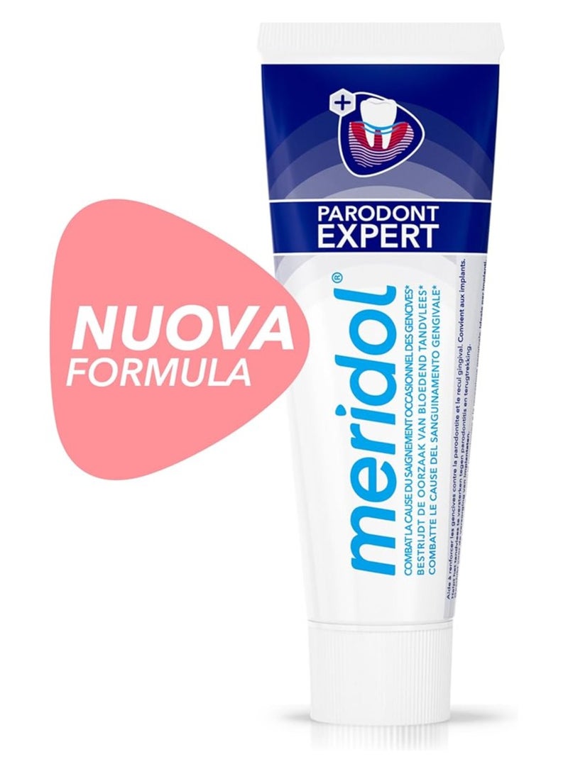 Meridol معجون أسنان مريدول بارودونت إكسبيرت 75 مل | حماية اللثة وتقليل البلاك - Image 2
