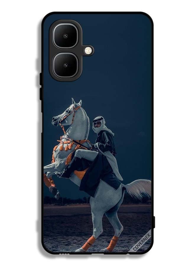 Covernex Infinix Smart 10 Protective Case Cover Young Man On Horse