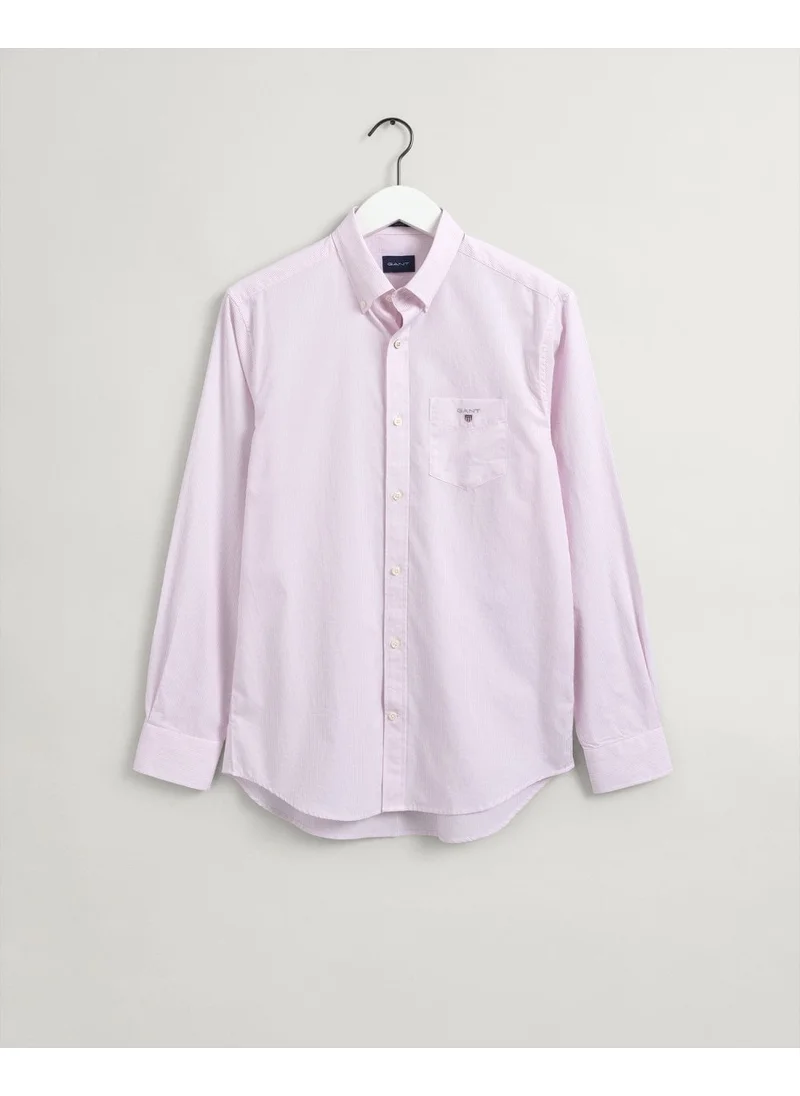 غانت Gant Regular Fit Banker Broadcloth Shirt