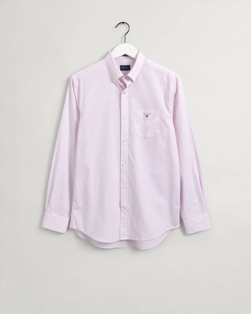 GANT  Gant Regular Fit Banker Broadcloth Shirt for Men | Best Price UAE