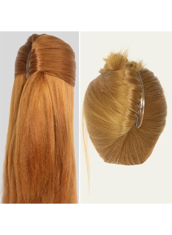 مكمهينغ بوب 12 قطعة من أمشاط الشعر الجانبية، مجموعة أمشاط فرنسية من البلاستيك الملتوي للفتيات والنساء، أمشاط مشابك الشعر إكسسوارات لحفلات الزفاف والمواعدة، 4 قطع باللون الأسود و4 قطع باللون البني و4 قطع باللون الشفاف - Image 3