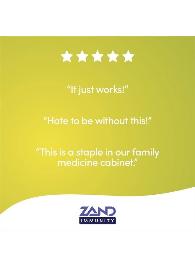 ZAND - Insure Immune Support, Herbal Liquid Echinacea Supplement, Features Goldenseal, Chamomile, Ginger & Valerian 4 oz (4 Ounce (Pack of 1)) - Image 1