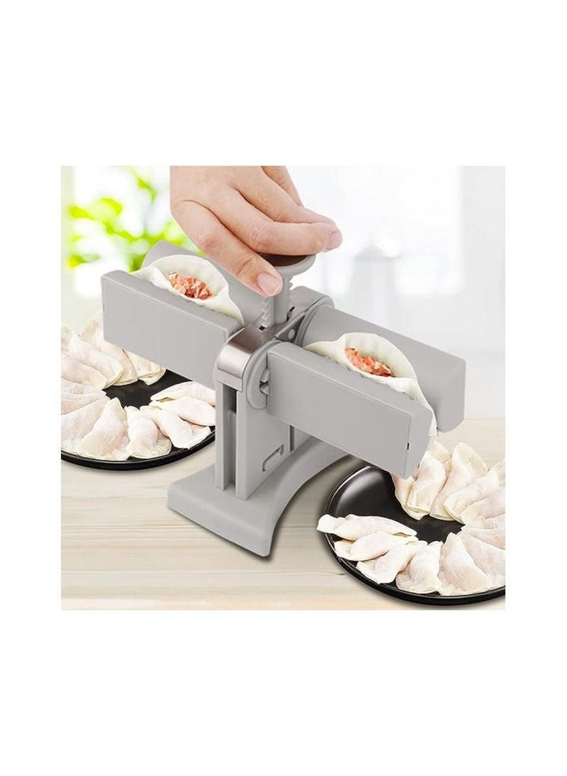 Generic Automatic Dumpling Maker Hand Press Dumpling Machine Mold Diy Kitchen Baking Tools  - Image 2