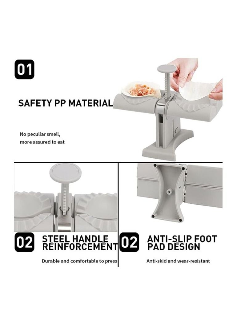 Generic Automatic Dumpling Maker Hand Press Dumpling Machine Mold Diy Kitchen Baking Tools  - Image 5
