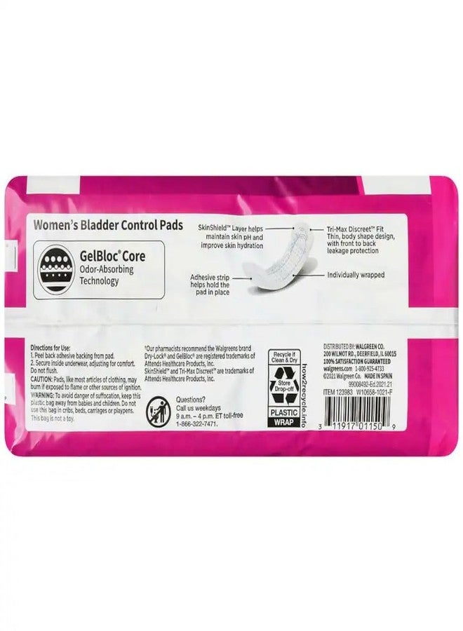 Walgreens Certainty Women's Bladder Control Pads, Moderate Absorbency, Regular Length 20.0ea - Image 3