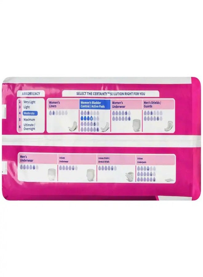 Walgreens Certainty Women's Bladder Control Pads, Moderate Absorbency, Regular Length 20.0ea - Image 4