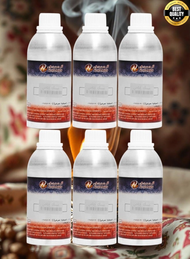 ALHAMIDI 6 Pieces Special Musk 500ML - Image 1