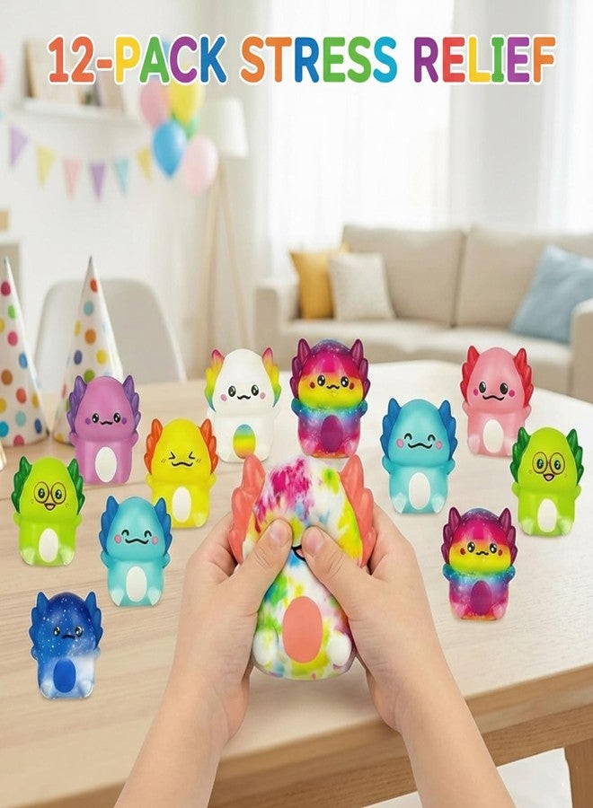 MIRJXB Axolotls Squishy, 12PCS Lovely Slow Rise Decor, Soft Axolotls Decorations for Home Deor and Stress Relax - Image 5