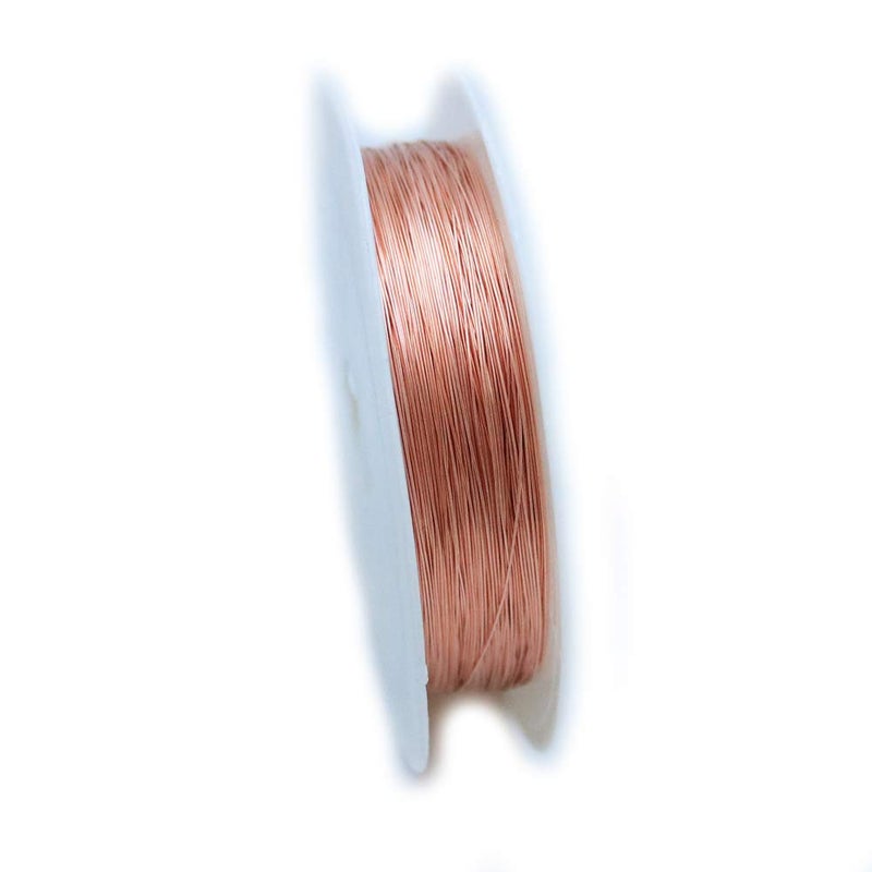Craft Wire 22 Gauge, 1 Ounce (97.5FT) 99.9% Pure Copper Wire (Half Round) Dead Soft CDA #110 Made in USA by CRAFT WIRE - Image 4