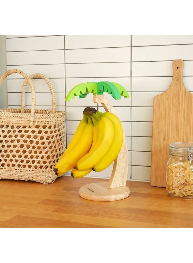HOMESTAR Banana Holder Stand, Banana Holder with DurableStainless Steel Hook, Banana Hanger Stand, Shape Banana Holder - Image 1