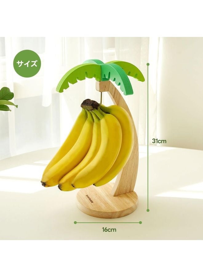 HOMESTAR Banana Holder Stand, Banana Holder with DurableStainless Steel Hook, Banana Hanger Stand, Shape Banana Holder - Image 3