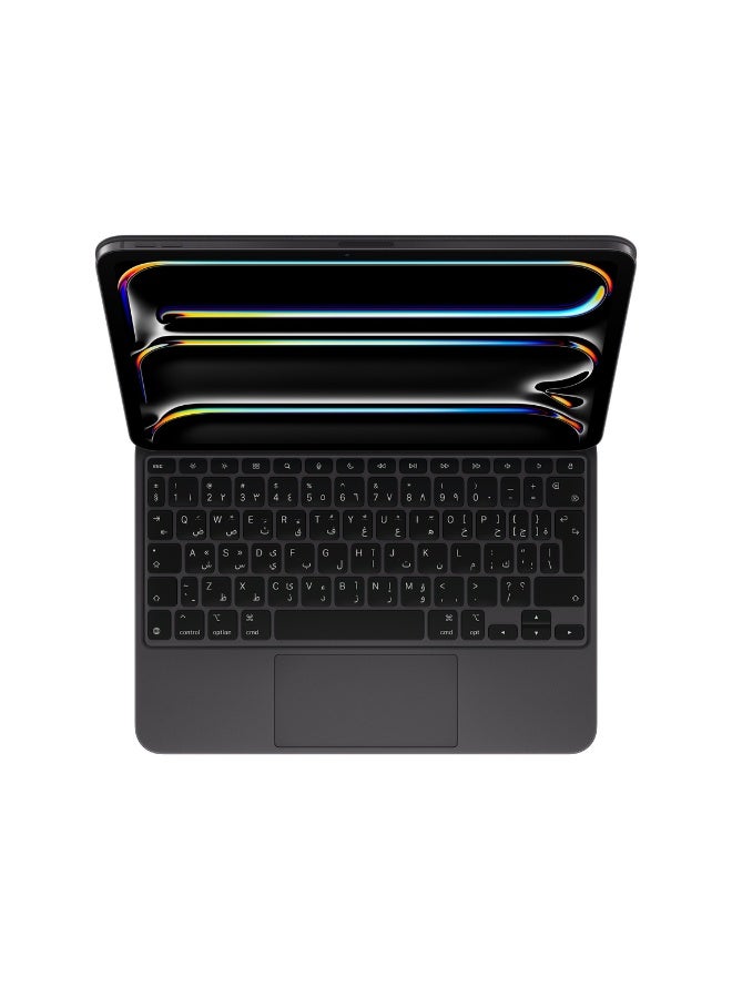 Apple Magic Keyboard for iPad Pro 11‑inch (M5) - Arabic - Black - Image 1