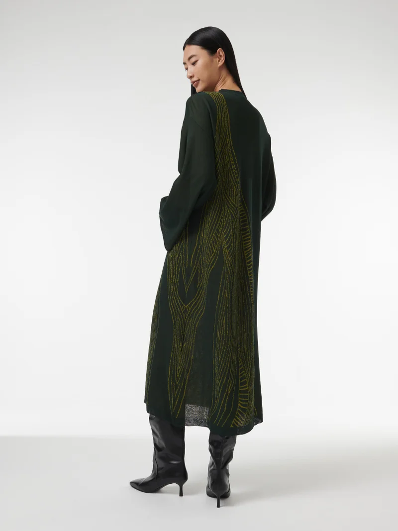 ليم قفطان بتفاصيل من الجاكار