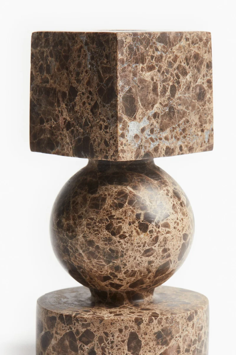 H&M Marble candlestick