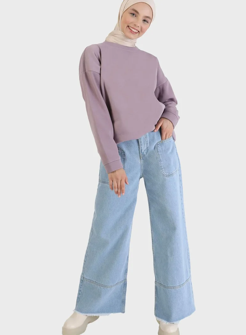 Benin by modanisa High Waist Pants