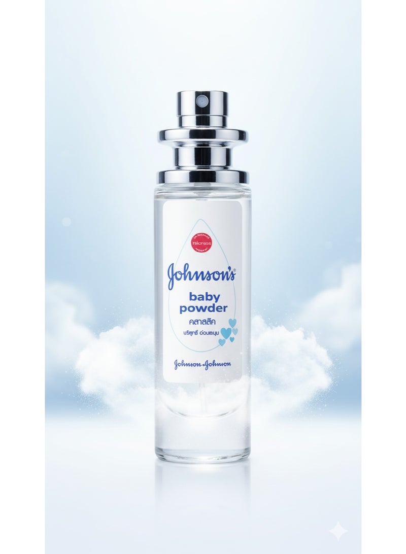 Johnson's Baby Johnson’s Baby Powder Eau de Parfum – Classic Gentle Fragrance with Long-Lasting Freshness (35mL)