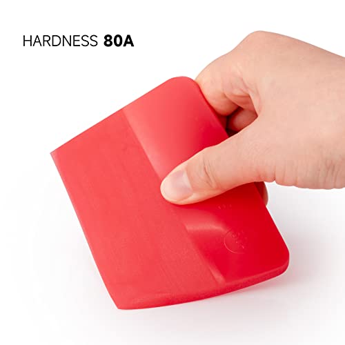 FOSHIO PPF Squeegee for Vinyl, 3 in 1 Different Hardness Medium Size Anti-Scratch TPU Rubber Squeegee Window Tint Squeegee for Paint Protection Film, Car Window Tinting, Squeegee for Window Cleaning - Image 4