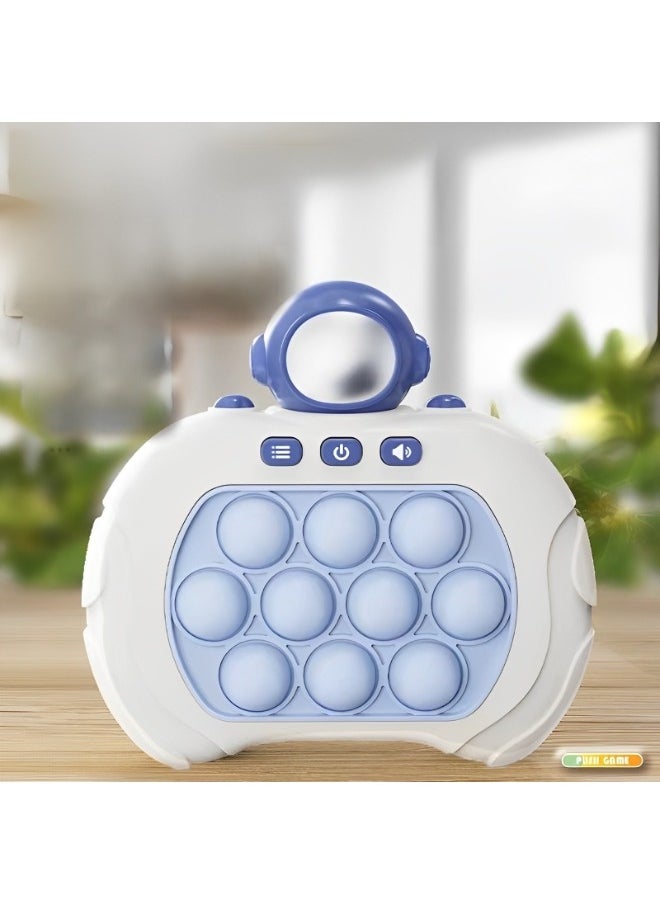 REOCLE - Pop Fast Push Bubble Game Quick Push Console Game Handheld Puzzle Game Sensory Toy Stress Light Up Game Toys Gifts for Boys Girls Teens - Image 1