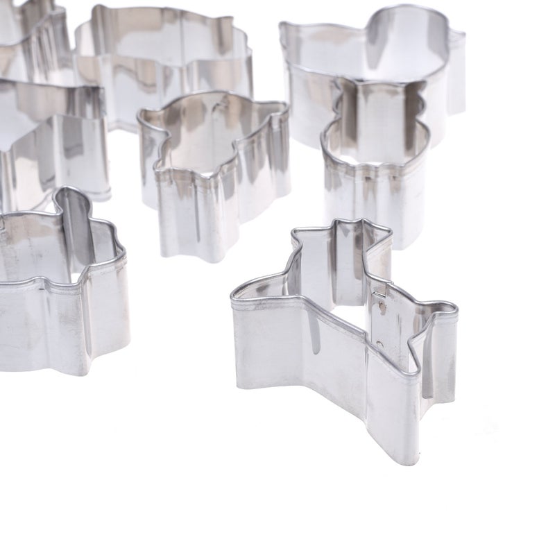 Cosmos Set of 9 Pcs Mini Animal Shapes Cookie Cutters Molds Biscuit Molds for Birthday Party - Image 3