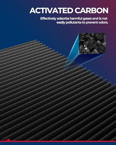 KAX Cabin Air Filter, CF11923 Replacement for LX470 1998-2007, Land Cruiser 2006 2007, w/Activated Carbon Passenger Compartment Air Filter, Filter Up Dust Pollen, Fits Like OEM - Image 5