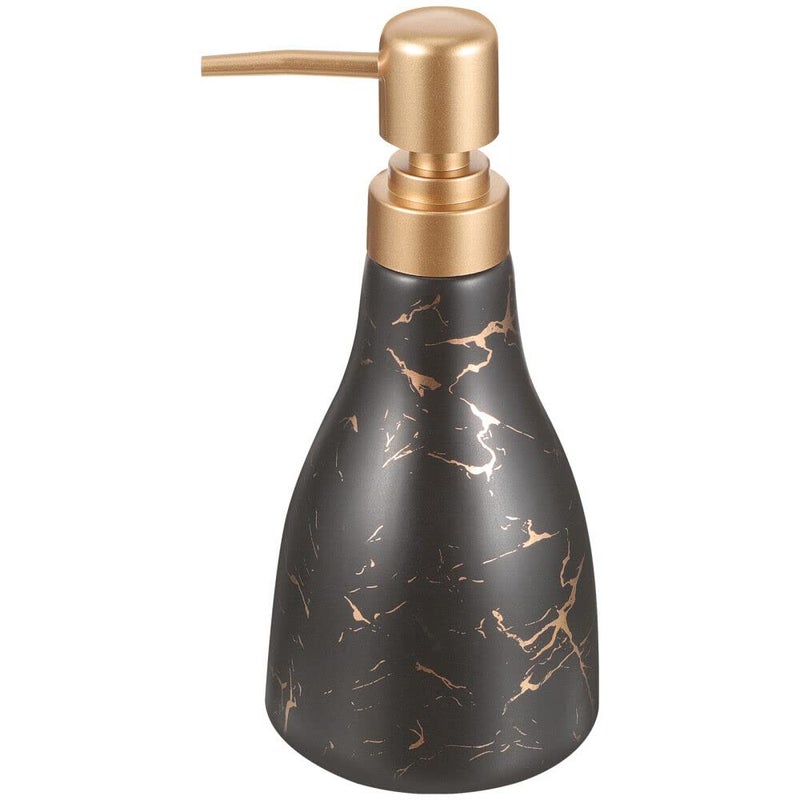 FabSeasons Soap Dispenser with Pump, Matte Italian Marble Pattern Dispensar Bottle for Liquid soap, Lotions and Oil - Image 2