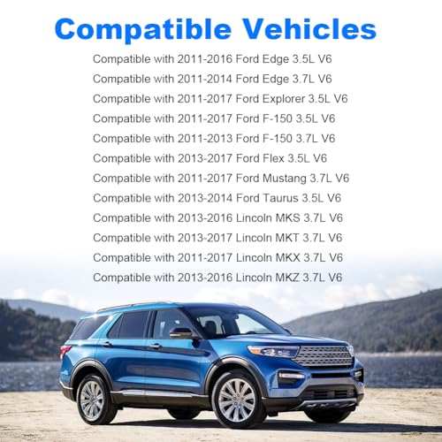 zayody Engine Variable Valve Timing (VVT) Solenoid Compatible with Ford Edge Explorer F-150 Flex Mustang Taurus Lincoln MKS MKT MKX MKZ Replacement for 917-197 917-198 - Image 3
