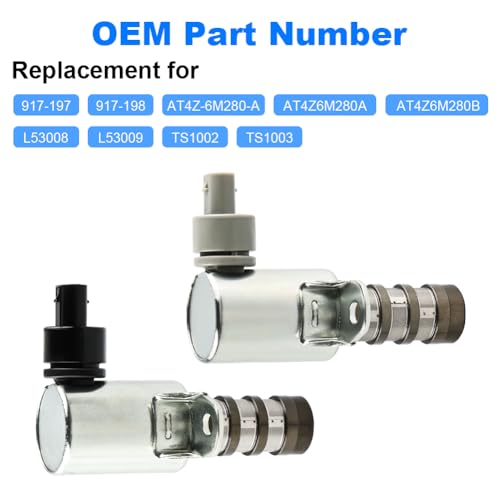 zayody Engine Variable Valve Timing (VVT) Solenoid Compatible with Ford Edge Explorer F-150 Flex Mustang Taurus Lincoln MKS MKT MKX MKZ Replacement for 917-197 917-198 - Image 2