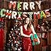 Tellpet Donut Merry Christmas Balloons Banner Christmas Party Decorations - Image 4