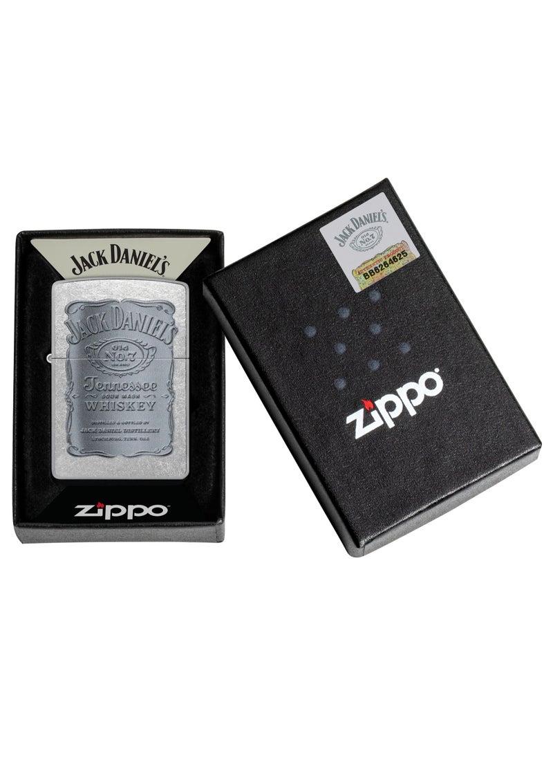 ولاعة Zippo 48284 207 Jack Daniel's Street Chrome المقاومة للرياح - pzsku/Z653C5A87C073BB526DFDZ/45/_/1671092436/b6c59eb8-ce0f-4d58-bc74-6bb697e8f58c