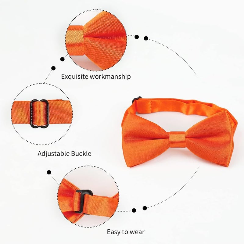 HABITER Store Kids Suspenders Adjustable Suspenders Set With Bow Ties for Boys and Girls - Image 3