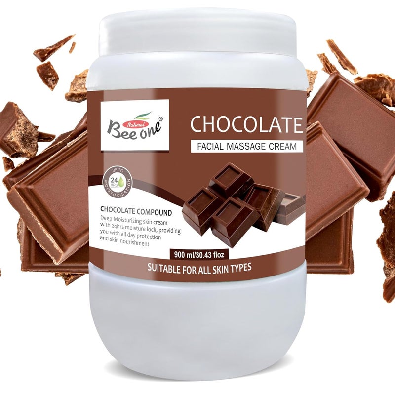 BEEONE Chocolate Massage Cream 900 ML - Image 1