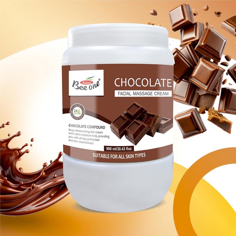 BEEONE Chocolate Massage Cream 900 ML - Image 5