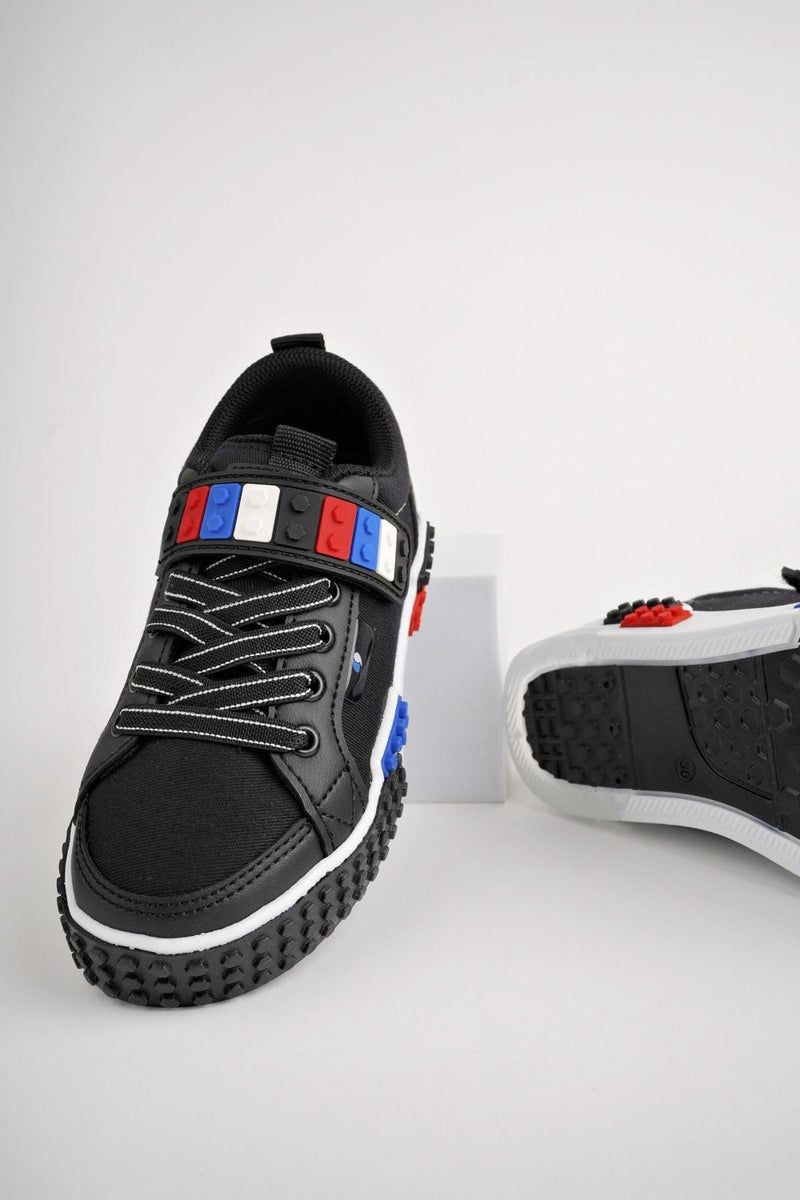 muggo Sonic Lego Laced and Velcro Children's Sneakers  - Image 3