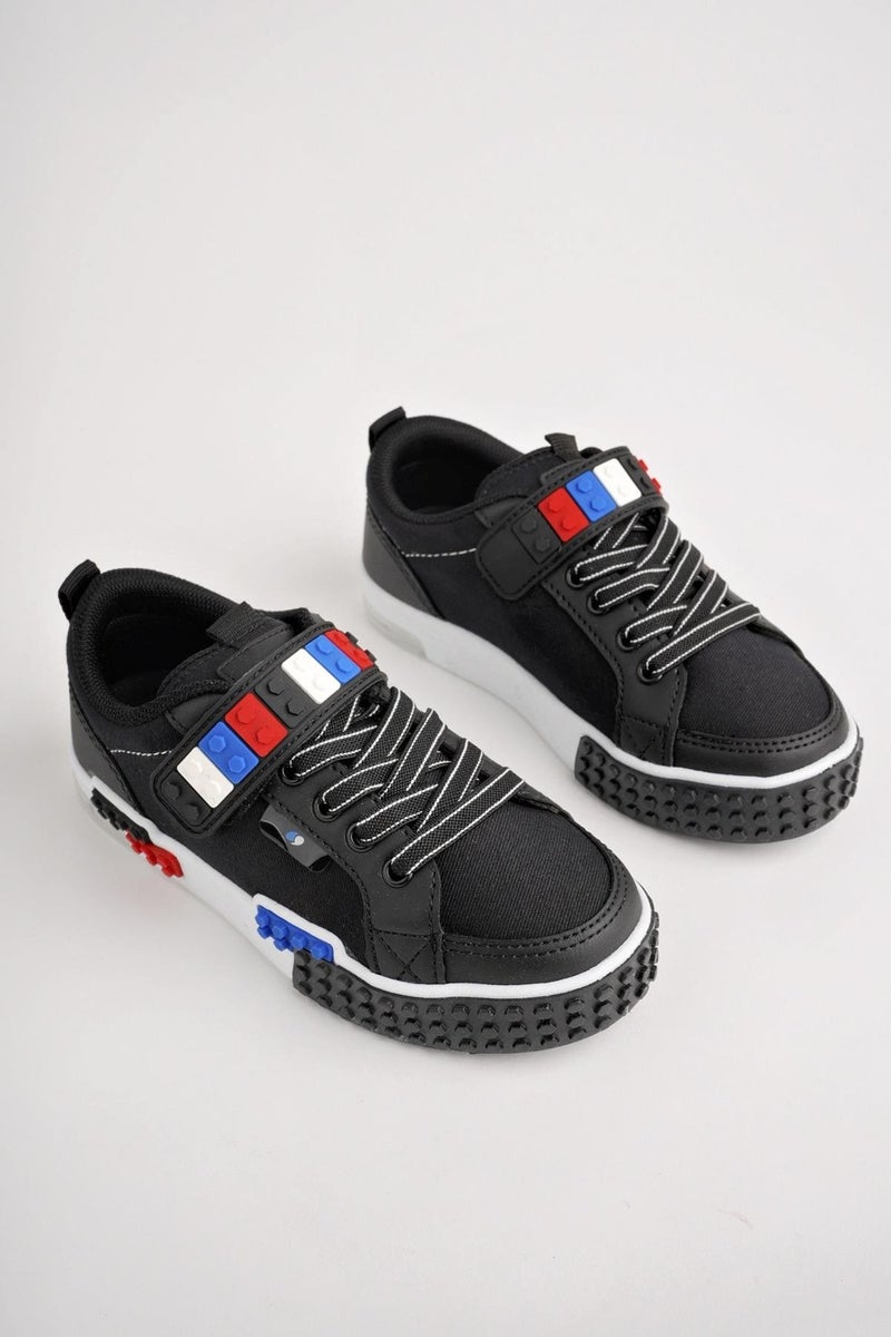muggo Sonic Lego Laced and Velcro Children's Sneakers  - Image 4