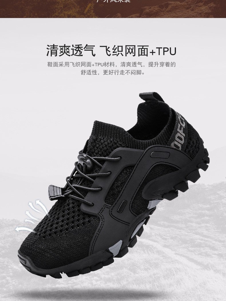 Summer Outdoor Sports Quick-drying Non-slip Hiking Shoes Beach Shoes Wading Shoes Snorkeling Shoes Waterway Dual-use - Image 3