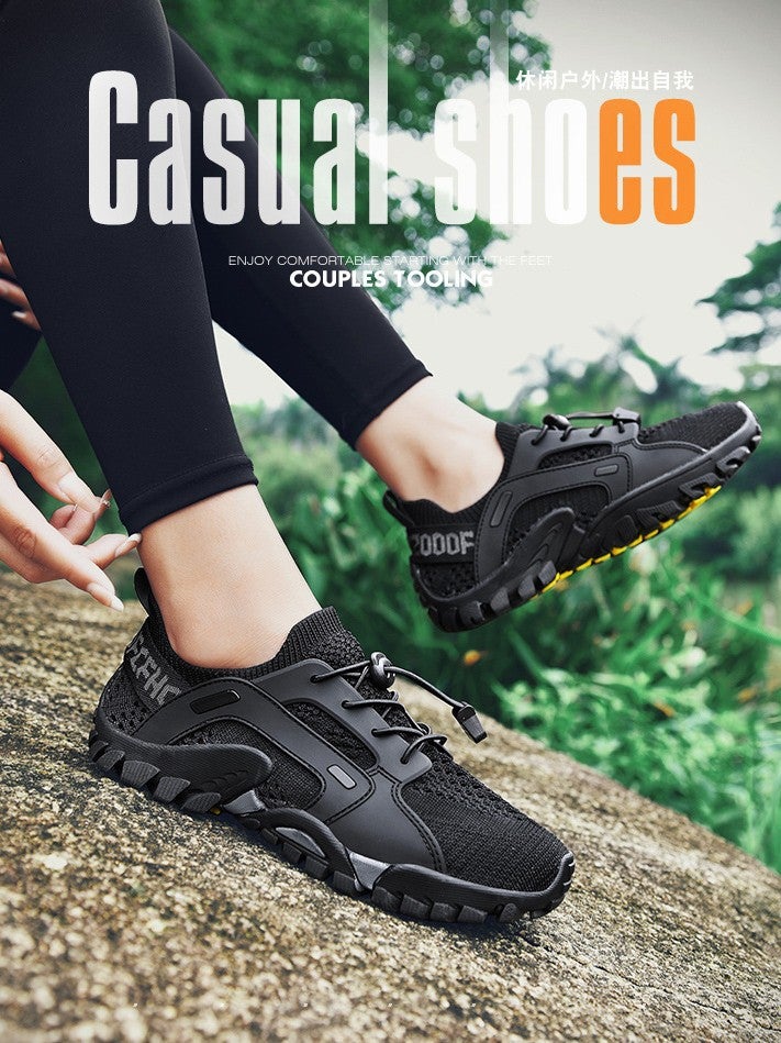 Summer Outdoor Sports Quick-drying Non-slip Hiking Shoes Beach Shoes Wading Shoes Snorkeling Shoes Waterway Dual-use - Image 2