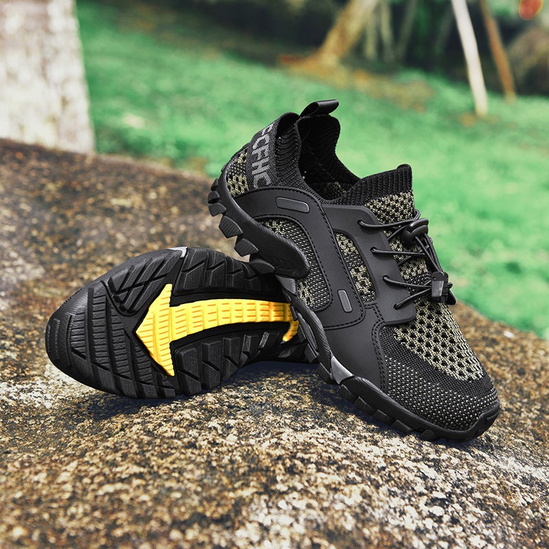Summer Outdoor Sports Quick-drying Non-slip Hiking Shoes Beach Shoes Wading Shoes Snorkeling Shoes Waterway Dual-use - Image 1