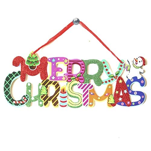 ARCHIES Christmas Tree Decorations Items 1 Merry Christmas Wall Hanging | Christmas Tree Decoration Item | Xmas Ornaments | Hanging Ornaments - CHRI A93 - Image 3