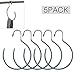 OVOV OVOV Home Storage Set of 5 Belt Ring Hanger Portable Multi-use Closet Organizer for Belts Ties Scarves  - Image 2