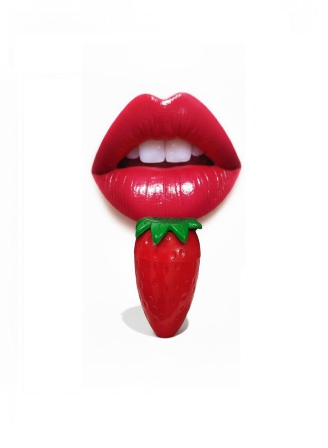 Urban Threads The Cutest Hydration! Strawberry-shaped lip balms for irresistibly smooth, sweet-smelling lips. 5-pack deal - Image 3