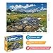 EIYRURU 300 Pieces Nature Puzzle for AdultsMaroon Bells Mountain Lake Landscape Large Piece for Kids Adults TeensRecycled PaperGlossy Sturdy PiecesChallenging Puzzle Perfect Family Game 205 x 15 In - Image 4