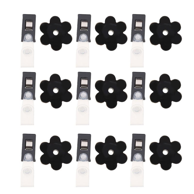 DECHOUS Garden Flag Clips and Stoppers 24pcs Set for Windproof Yard Banner Fixing - Image 2