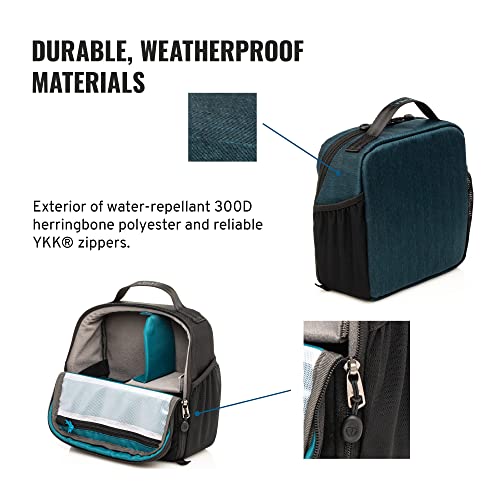 Tenba BYOB 9 Slim Backpack Insert - Turns any bag into a camera bag for DSLR and Mirrorless cameras and lenses – Blue (636-621) - Image 5