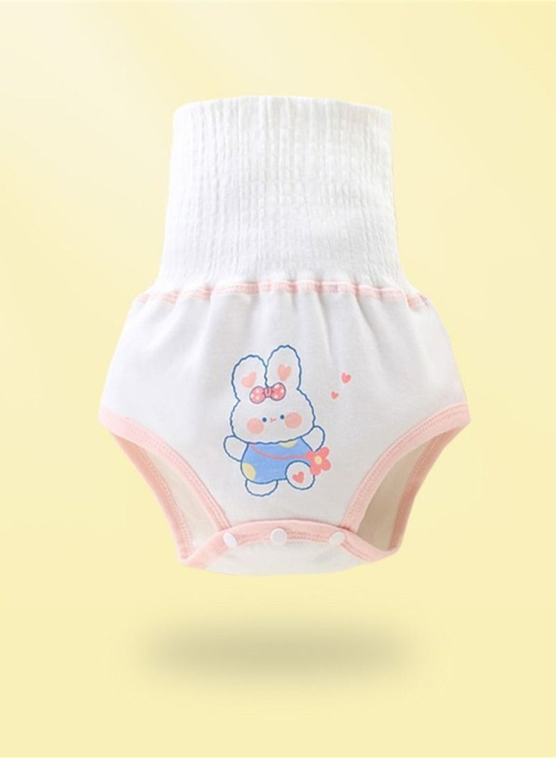 Loquat Baby Training Pants Are Cotton Wrapped Around The Belly To Protect The Belly From Cold Pink - Image 1