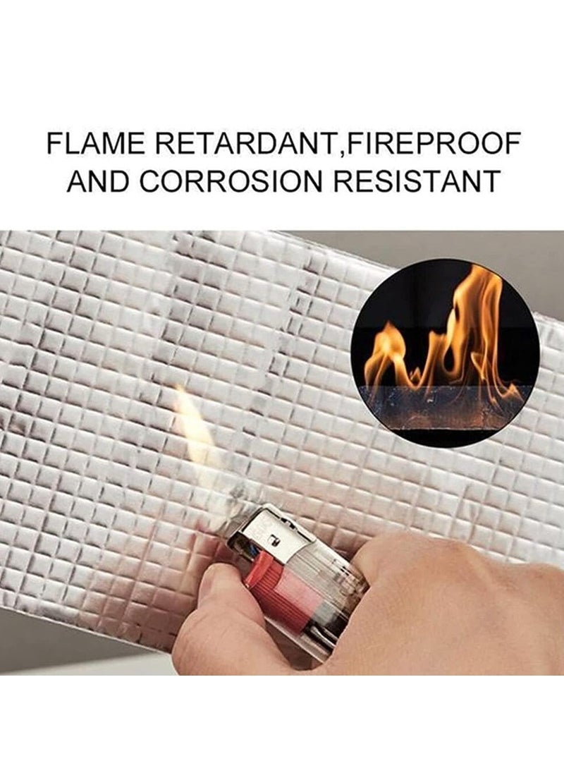 RATSAW - Waterproof Patch Duct Tape, Aluminum Foil Butyl Tape for Roof Leak Surface Window Sill Gap Pipe Rupture, Outdoor Waterproof Leak Proof Repair Tape, Super Waterproof Strong Adhesive Tape 10 x 500cm - Image 1