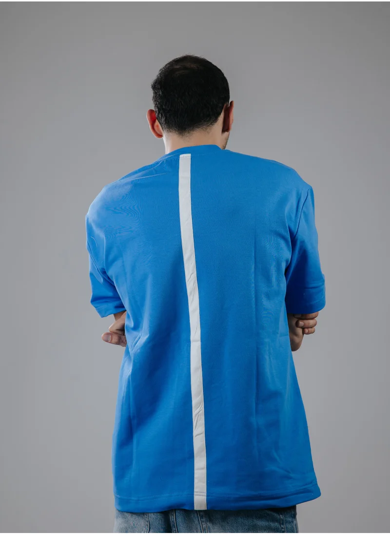 سناج فيس Snugface The Strap Oversized Tshirts, Blue, SF15-5BLU-S